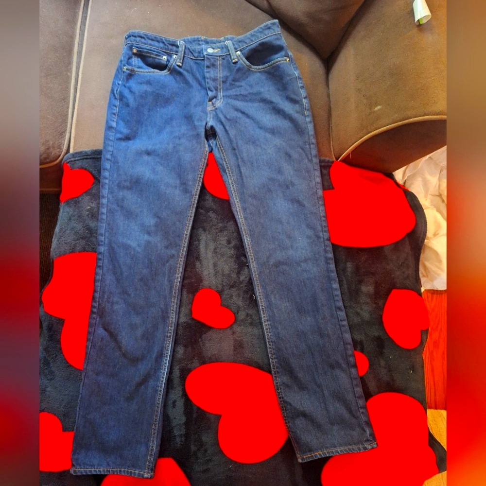 Levi Strrauss & Co. Dark Blue Denim Jeans